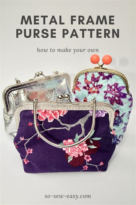 metal frame purse pattern